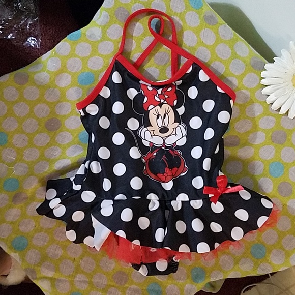 Disney Other - ⚘Host pick⚘Minnie Mouse bathing suit